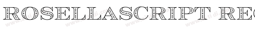 RosellaScript Regula字体转换